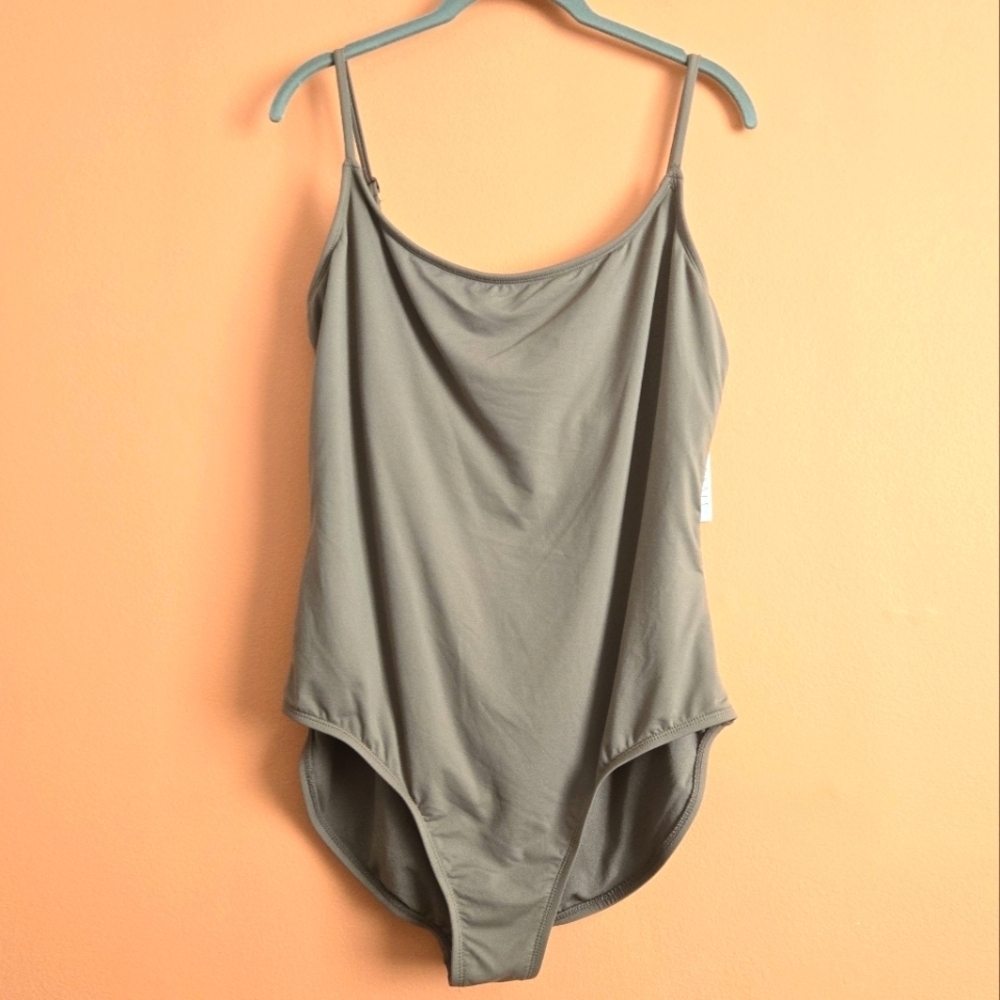 NWT Anne Cole Signature One-Piece Swimsuit – Tusk, Size 16